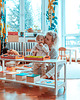 regały i półki Regał Montessori dla dzieci - HINGI Ori Baby 2 półkowy 3