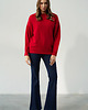 swetry damskie Sweter Cashmere Hug Czerwony 2