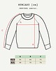 swetry damskie  BARIBAL RWS - bordowy sweter oversize a la bluza wełniana - 100% merino XS-S 5