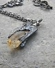 biżuteria męska Surowy cytryn    - naszyjnik 1