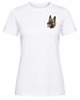 t-shirt damskie Koszulka Malinois T-shirt z haftem psa Prezent dla psiarza 1