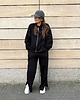 bluza bez kaptura damska Bluza Bomber black na zamek 3
