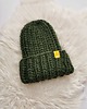 czapki damskie Wełniana czapka zimowa peruvian WOOLY zielona 1