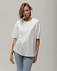 t-shirt damskie Koszulka T-Shirt z bawełny, CREAMY-WHITE 5