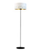 lampy podłogowe Czarna lampa stojąca do salonu w stylu glamour WERONA ECO GLAM 4