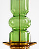 lampy wiszące Lampa wisząca szklana artdeco prl vintage retro żyrandol kryształ 2