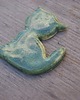 magnesy Ceramiczny magnes kot zielony 1