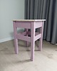 stołki Własnoręcznie malowany handmade taboret w pastelowych kolorach art deco 6