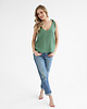 topy damskie Lniany Top MEADOW EUCALYPTUS GREEN 6