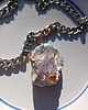 wisiory CRYSTAL WITCH - amulet z ametystem i obsydianem 2