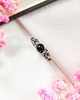 pierścionki srebrne Pierścionek Noc Kairu regulowany stal chirurgiczna handmade 3