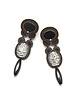 kolczyki soutache Kolczyki soutache - Brąz Srebro Medium 1