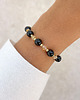 bransoletki z kamieni naturalnych Talizman - czarny turmalin, cytryn, hematyt - ochrona i dobrobyt 2