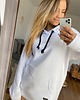 bluza z kapturem damska HooBoy White 2