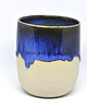 kubki Para Ceramicznych Granatowych Czarek 200 ml 1