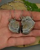 naszyjniki - inne Naszyjnik Talizman róża chalcedonowa 1 wire wrapping chalcedon 8