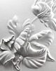 obrazy Tulipan gipsowa płaskorzeźba, dekoracja, strukturalny obraz 60x90 cm 3