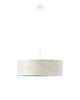 lampy wiszące Czarna lampa wisząca do salonu z kloszem 60 cm SINTRA MARMUR 5