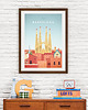 plakaty Barcelona - vintage plakat 1