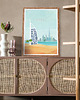 plakaty Dubaj - plakat 50x70 cm vintage art giclee 6