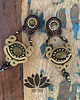 kolczyki soutache tygrysie oko - kolczyki sutasz 2