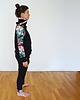 bluza z kapturem damska Bluza z golfem - Tropikalne Kwiaty 6