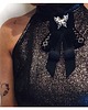 broszki Brosza/ Krawat z Motylem  w stylu Glamour 1