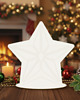 dekoracje świąteczne Figurka Świąteczna do Stroika Malowania DIY Stojąca dla Dzieci BIAŁA Dekor 1