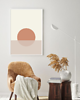 grafiki i ilustracje PLAKAT abstrakcyjny geometryczny minimalistyczny 3