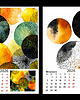 kalendarze i plannery Kalendarz 2026 Abstrakcja 15x21,13x18,10x15 cm 1