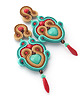 kolczyki soutache Boho kolczyki 1