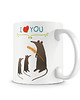 kubki Zestaw 4 leśnych kubków. i love you 3