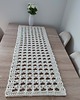 obrusy i serwetki Bieżnik ze sznurka prostokątny szydełkowy 45cmx120cm 1