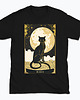 t-shirty męskie Koszulka - Kocia karta Tarota - Księżyc, The Moon #12 2