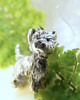 wisiory Srebrna zawieszka pies Cairn Terrier prezent dla miłośnika psów 1