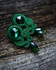 kolczyki soutache Zielone  kolczyki soutache 5