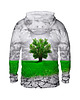 bluzy męskie Męska Bluza z kapturemTREE 1