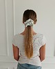 gumki do włosów Gumka jedwabna, scrunchie, lavender field MAXI 5