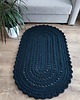 dywany Dywan owalny ze sznurka szydełkowy 70cmx130cm 6