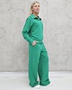 komplety damskie Kissa wygodny komplet z rozpinaną bluzą Spring Green 1