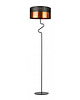 lampy podłogowe Designerska lampa podłogowa do salonu w stylu glamour MORONI GLAM 6