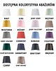 lampy podłogowe Minimalistyczna lampa podłogowa z abażurem do salonu PALERMO 7