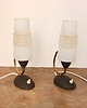 lampy stołowe Komplet lampek Mid Century 60s  4