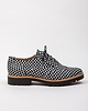 półbuty damskie SKÓRZANE PÓŁBUTY ZAPATO 258  CZ. BŁ.KWADRATY 2