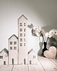 dodatki - różne Domki z drewna SKANDI (5 szt) 1