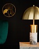 lampy stołowe Lampa stołowa Burlesque marmurowa złota szara 52cm 1