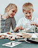 klocki i zabawki drewniane Wieże gra planszowa  1