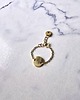 bransoletki złote Pierścionek  łańcuszkowy Goldie Steel Chain 2