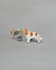 kolczyki ceramiczne Cavalier mini pieski- ceramiczne kolczyki 1