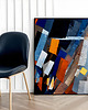plakaty Plakat Abstrakcja malarska elegancka 1
